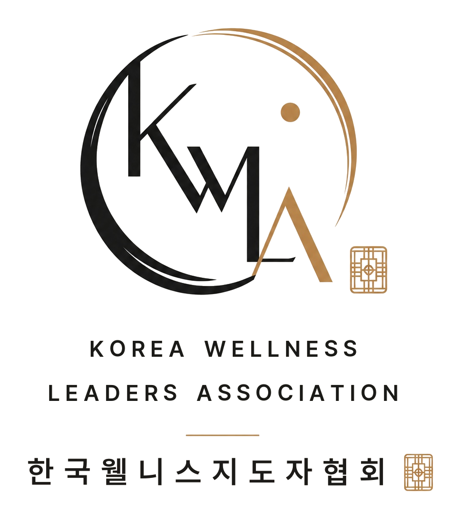 KWLA 공식 엠블럼 — 한국웰니스지도자협회